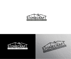 Logo Design by maceemisha for Stonecraft Custom Homes LTD. | Design: #26709724
