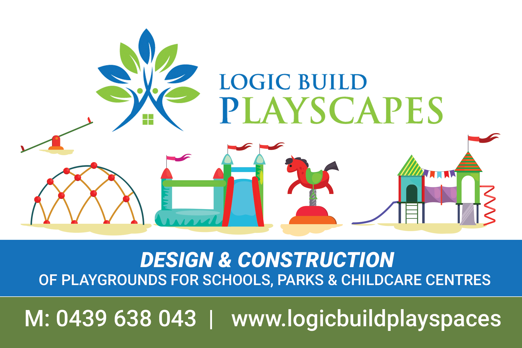 Sticker Design by uk for Logic Build Playscapes  | Design #26747862