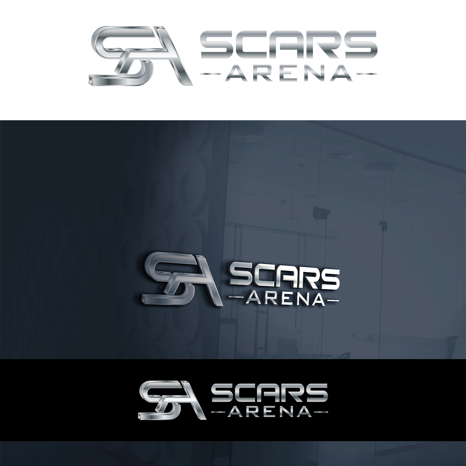 Logo Design by Maxo-Biz for SCARS- ARENA | Design #26710761