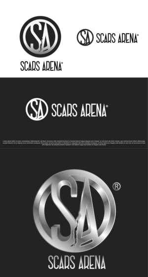 Logo Design by YERR® for SCARS- ARENA | Design #26748415