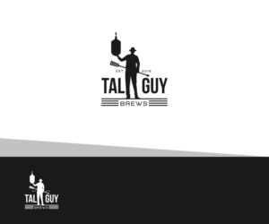 Tall Guy Brews est. 2019 | Logo Design by Iris 3