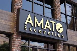 Amato Excavation | Logo Design by makerlogoz