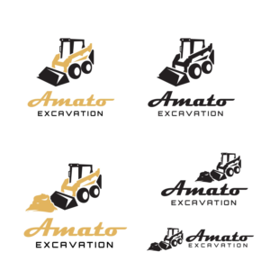 Logo Design by Anton for Amato Excavation  | Design #26739120