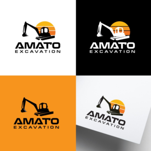 Logo Design by sibram designer for Amato Excavation  | Design: #26748097