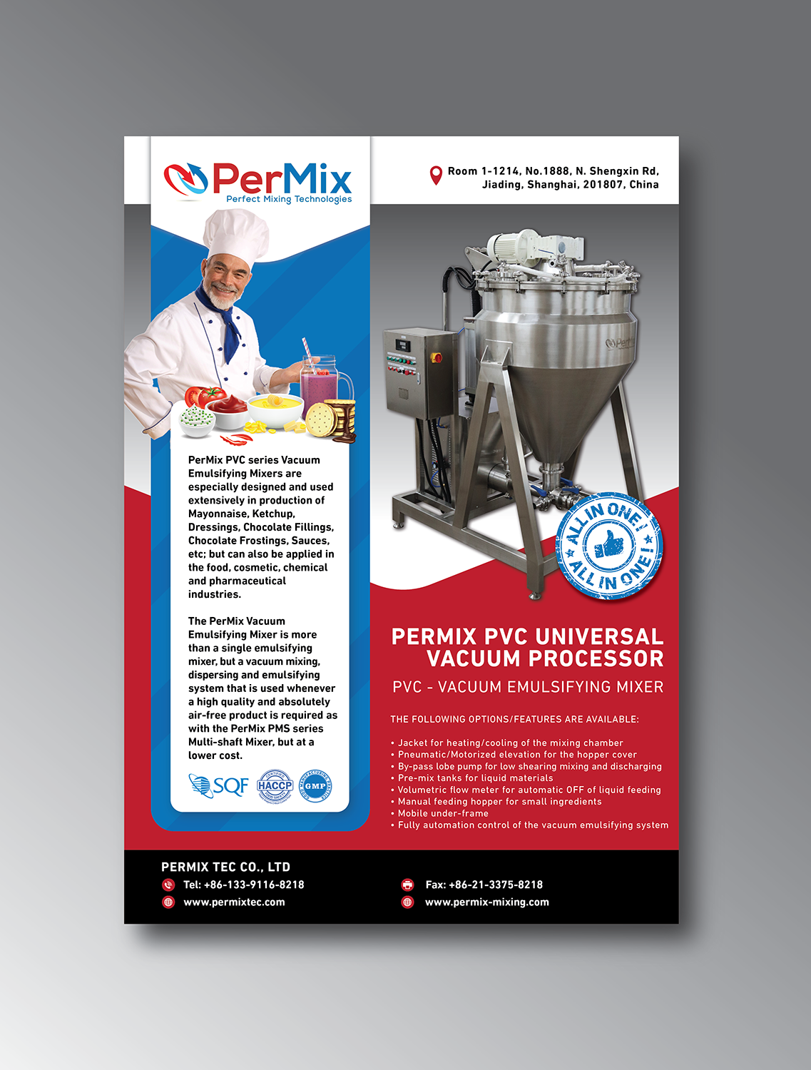 Advertisement Design by Phuongphuong for PerMix North America | Design #26731813