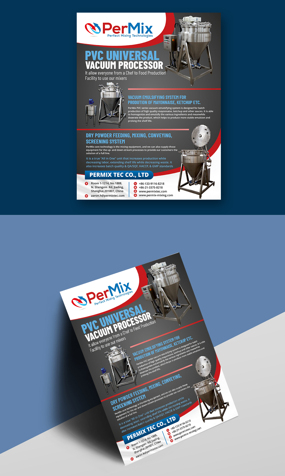 Advertisement Design by ecorokerz for PerMix North America | Design #26708079
