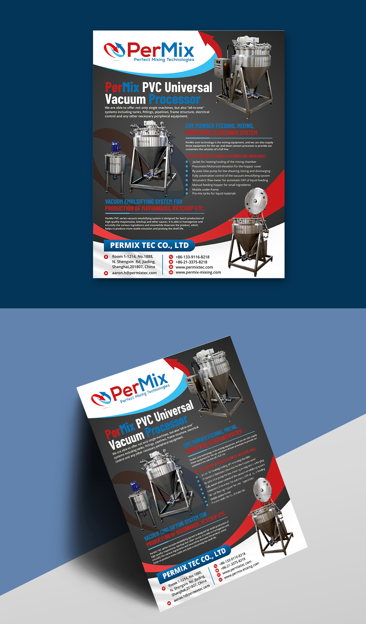 Advertisement Design by ecorokerz for PerMix North America | Design #26710642