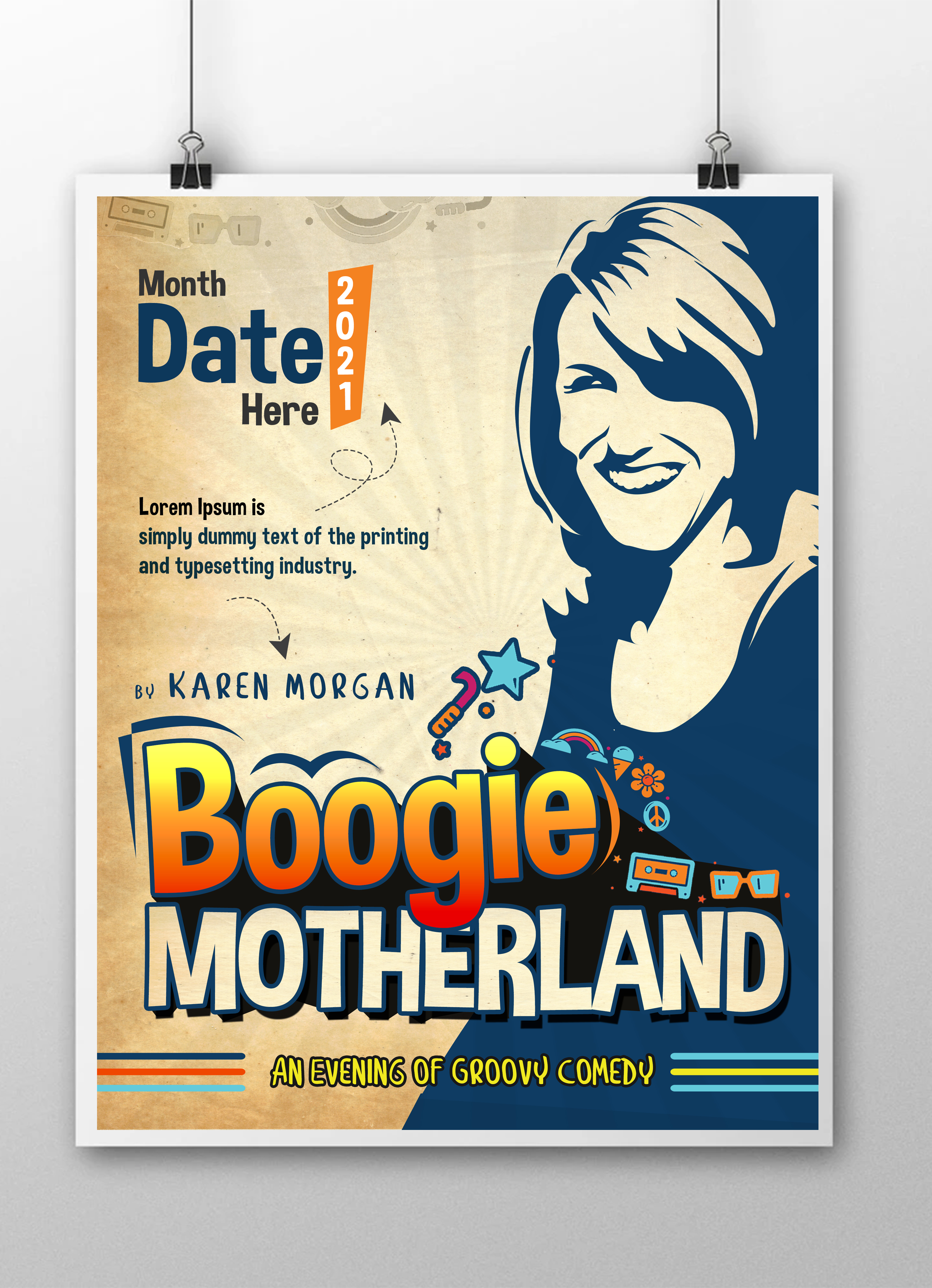 Poster Design by SAI DESIGNS for Southern Laughing LLC | Design #26742707