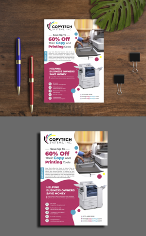 Copy Tech - One sheet needed for Sales Team | Design de Flyer par Fat Bat Man