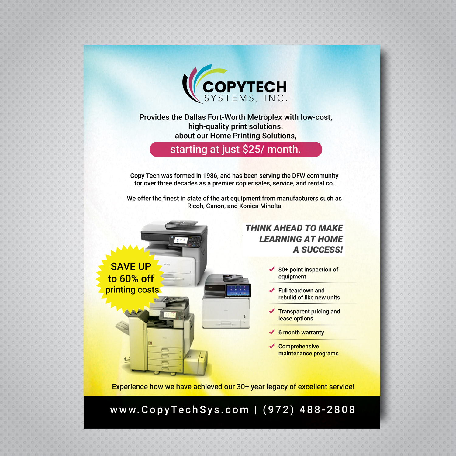 Flyer Design by uk for this project | Design #26711354