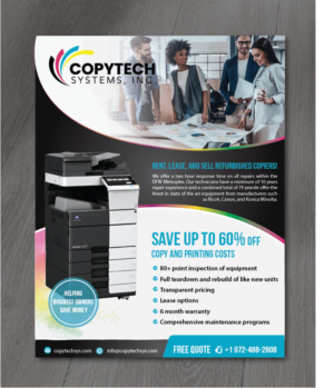 Copy Tech - One sheet needed for Sales Team | Design de Flyer par alex989