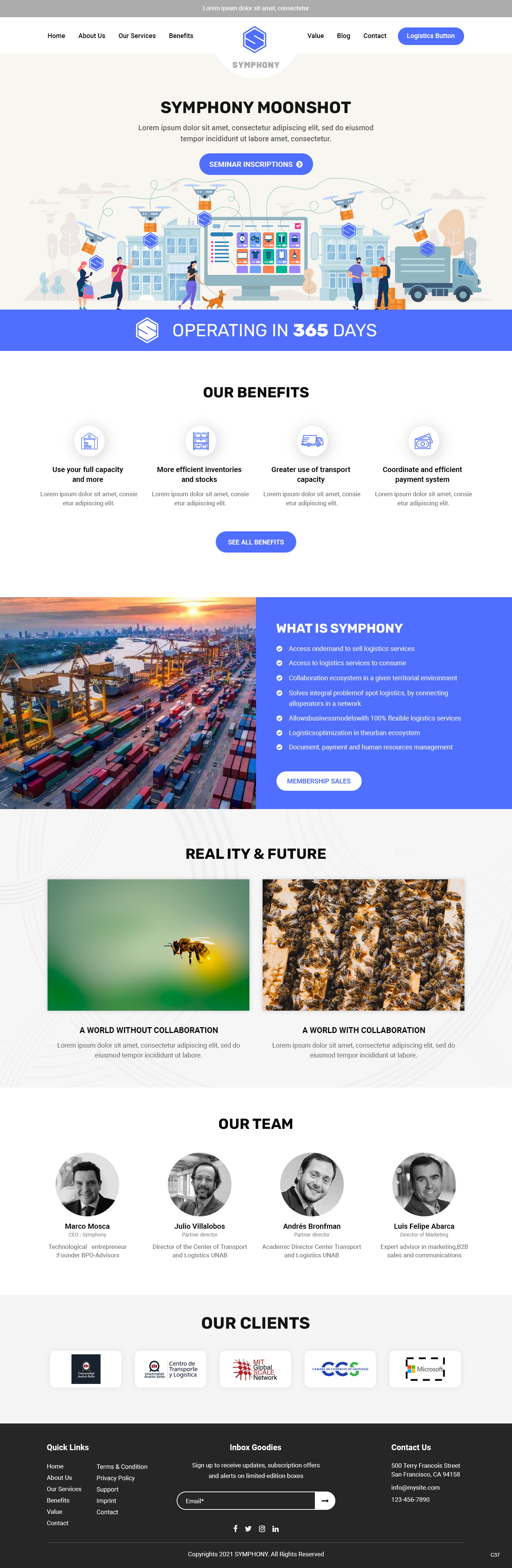 Web Design par pb pour Conciencia Logística | Design #26713531