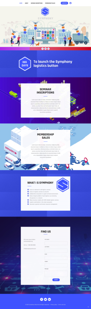 Web Design by pb for Conciencia Logística | Design: #26713533