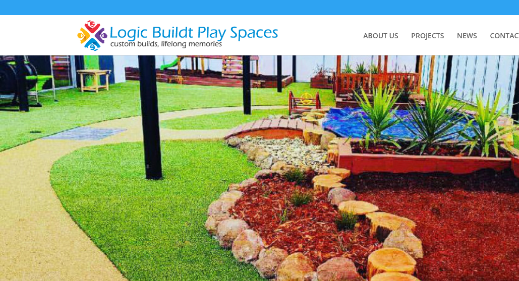 Web Design by Mindnovae for Logic Build Playscapes  | Design #26744139