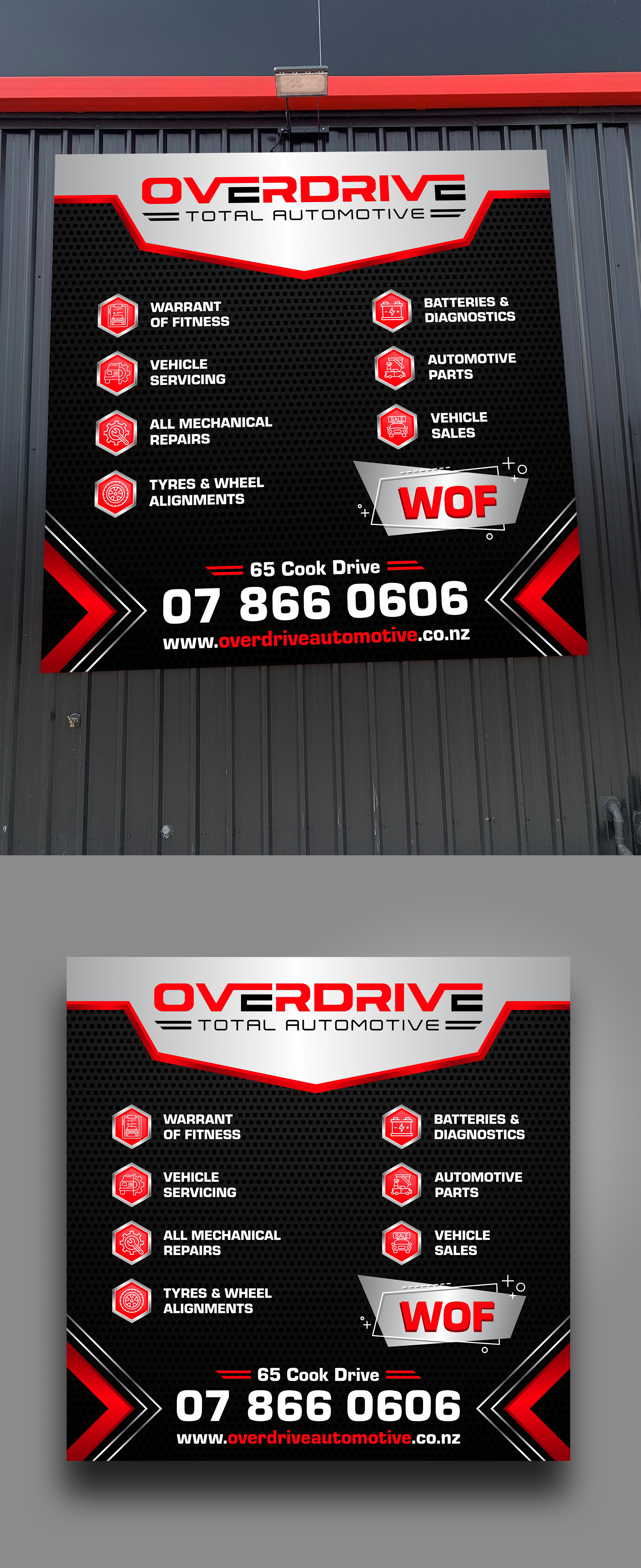 Signage Design by Fat Bat Man for this project | Design #26711894
