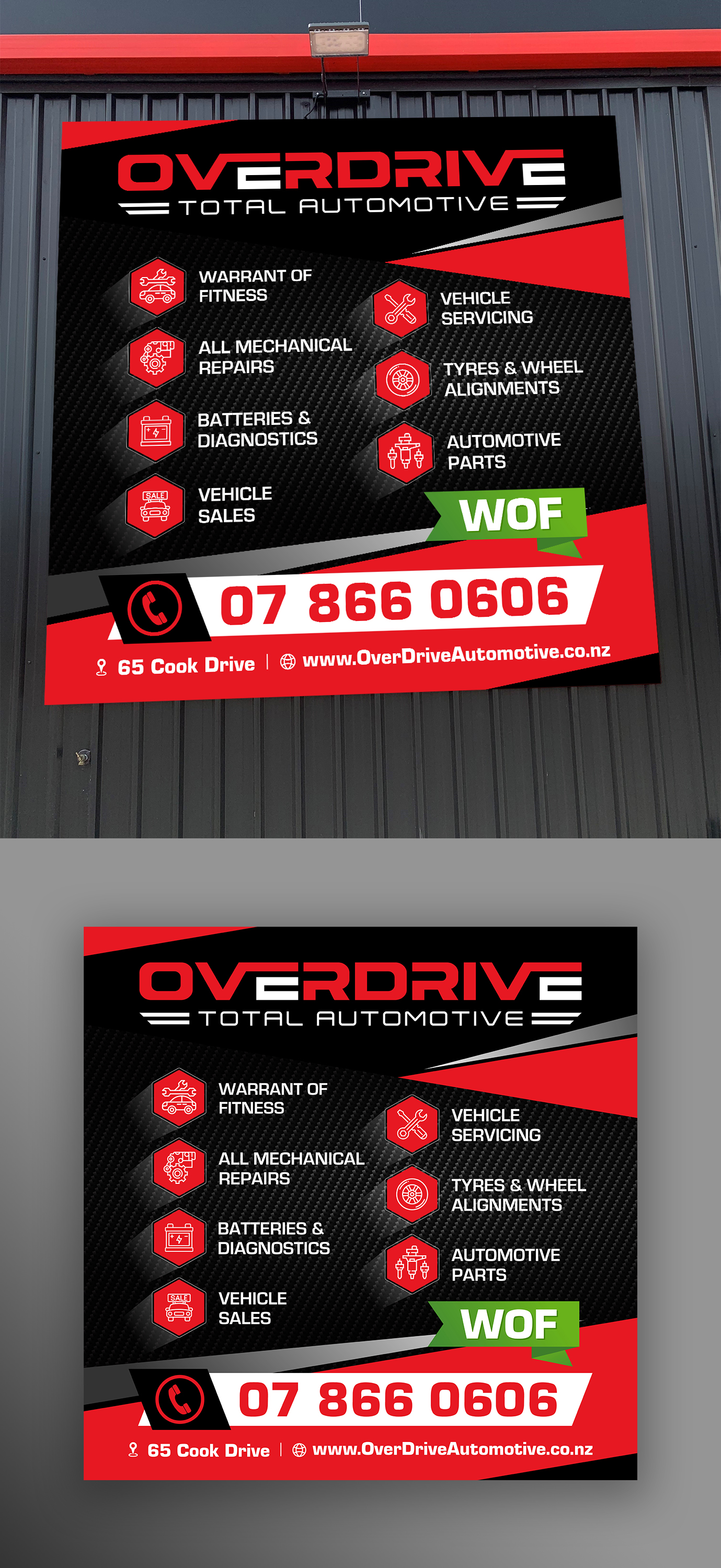 Signage Design by ecorokerz for this project | Design #26710950