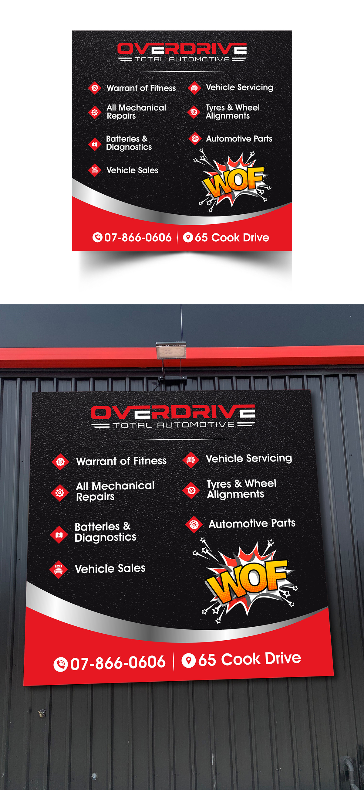 Signage Design by ecorokerz for this project | Design #26711015