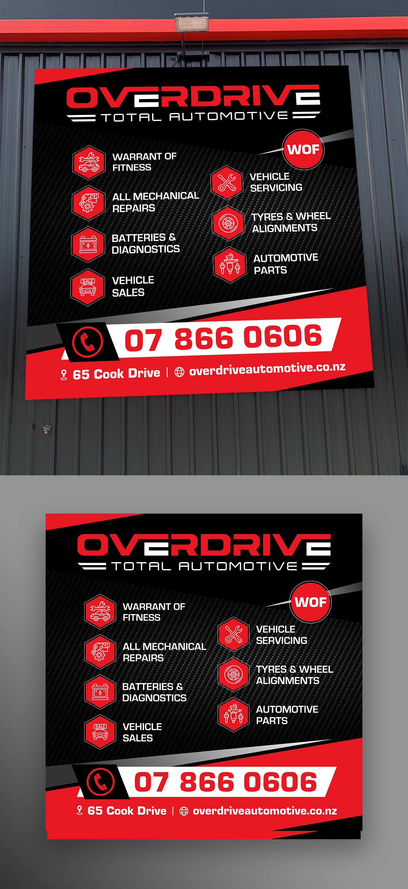 Signage Design by ecorokerz for this project | Design #26715605
