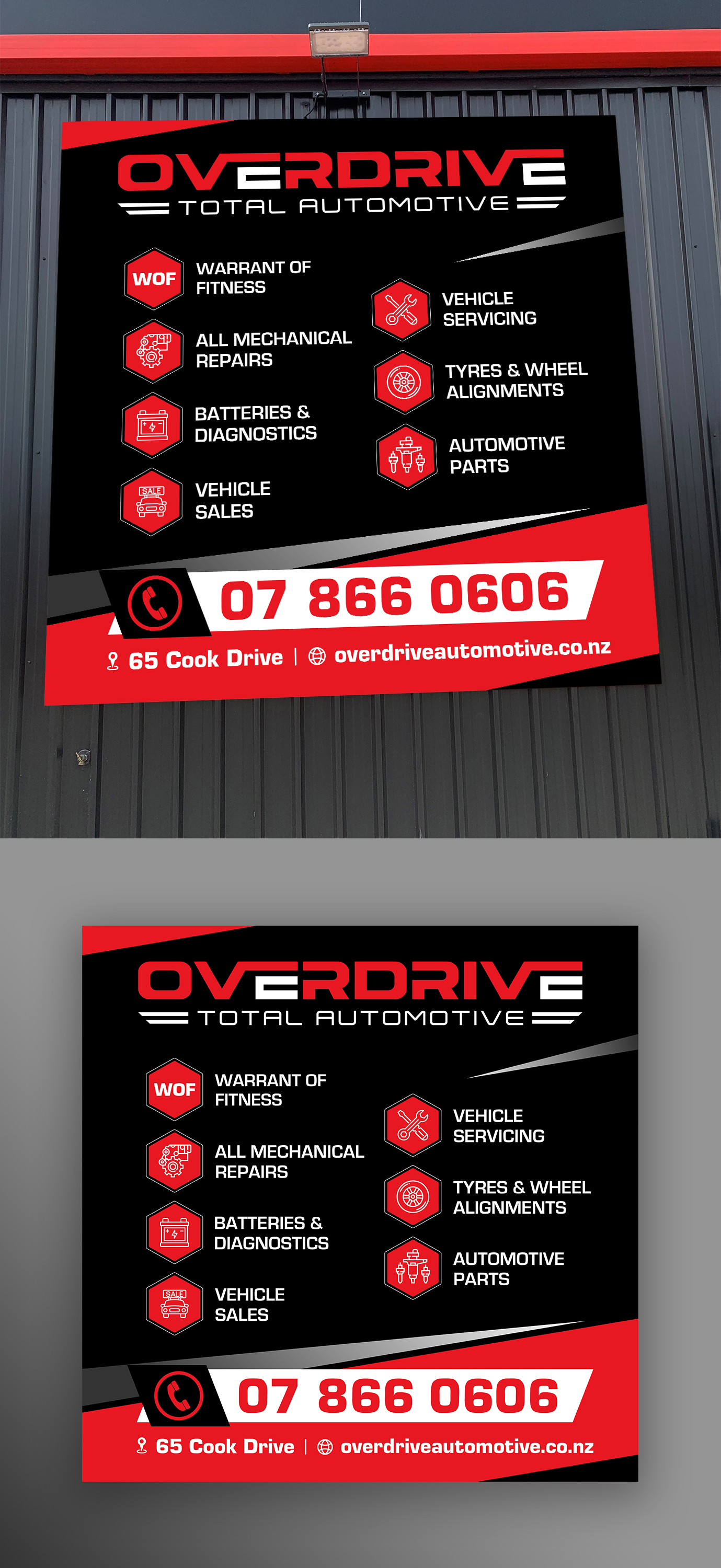 Signage Design by ecorokerz for this project | Design #26715915