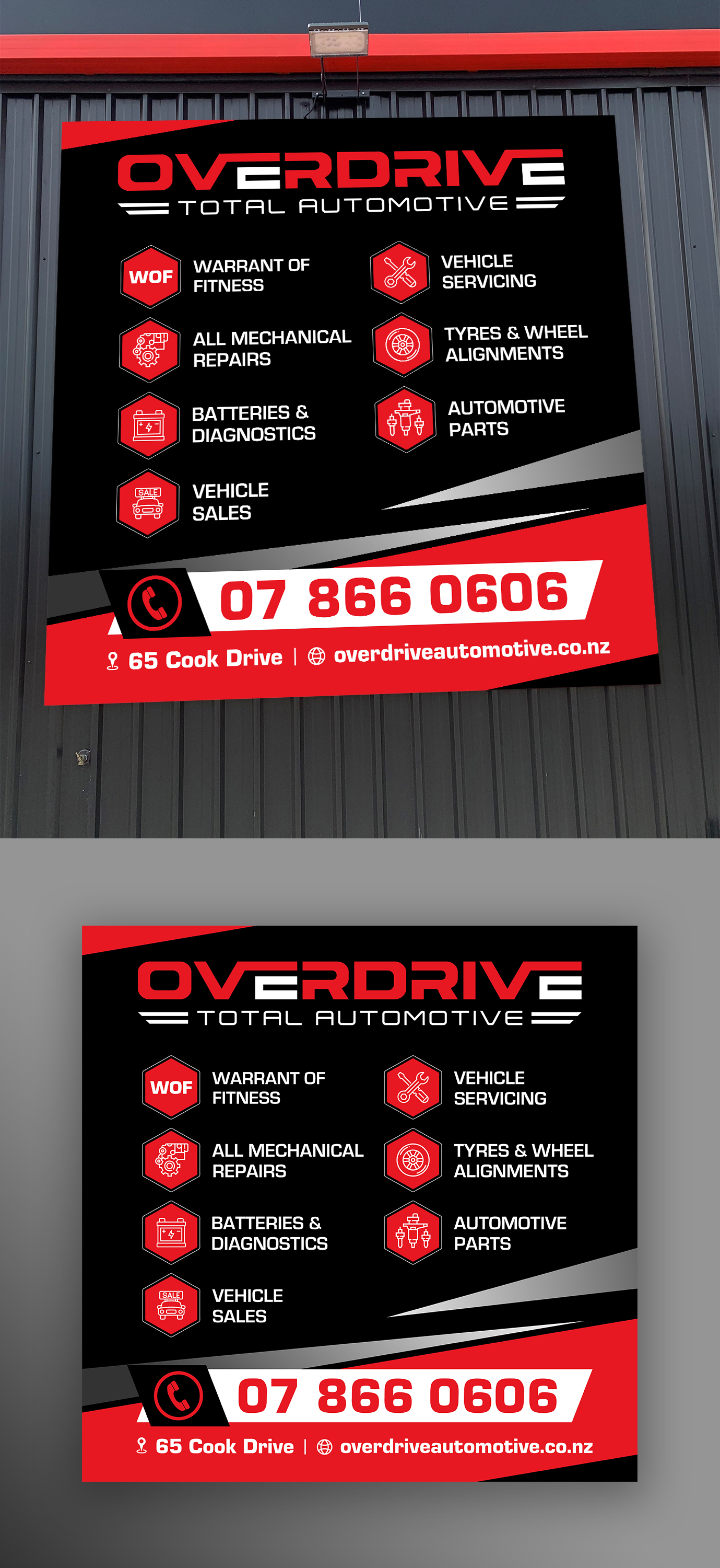 Signage Design by ecorokerz for this project | Design #26715916
