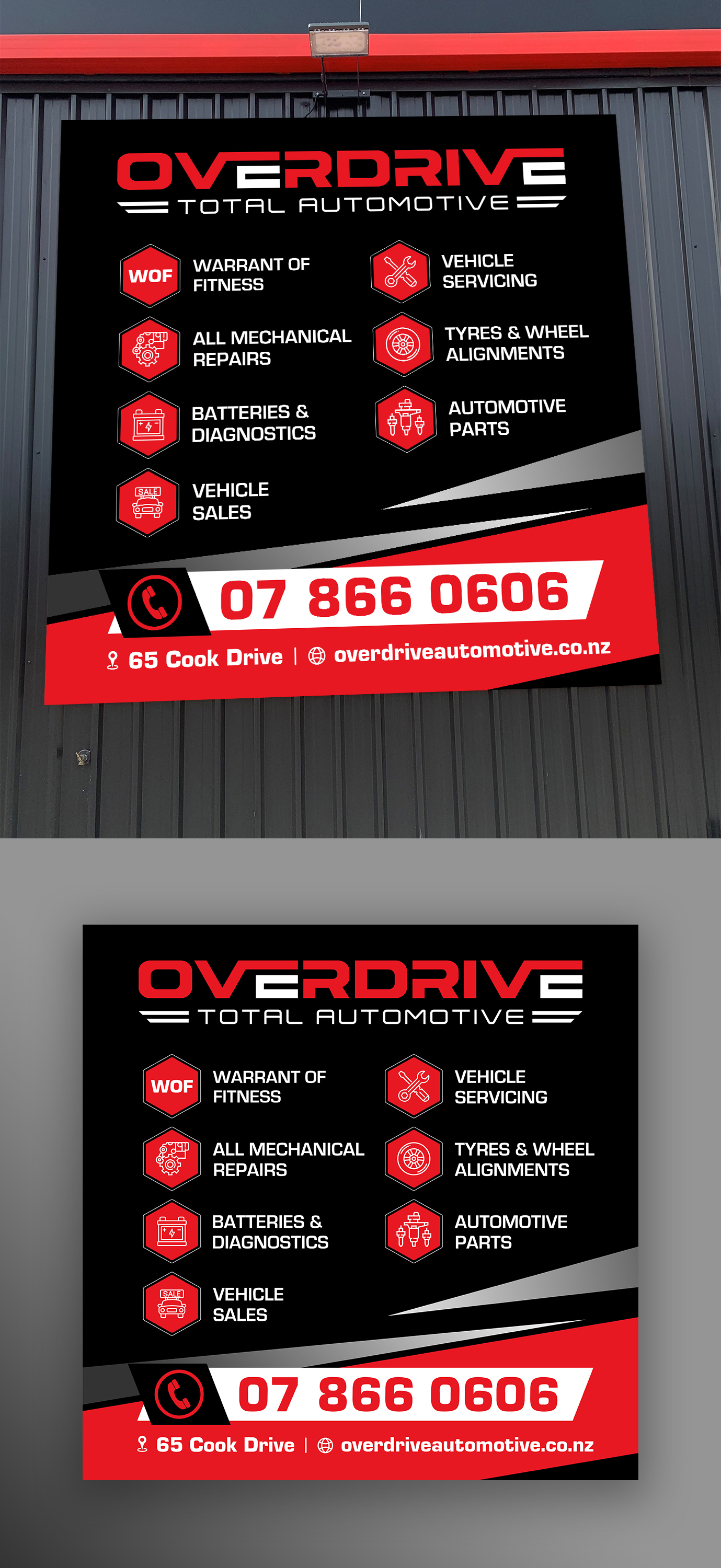 Signage Design by ecorokerz for this project | Design: #26720430