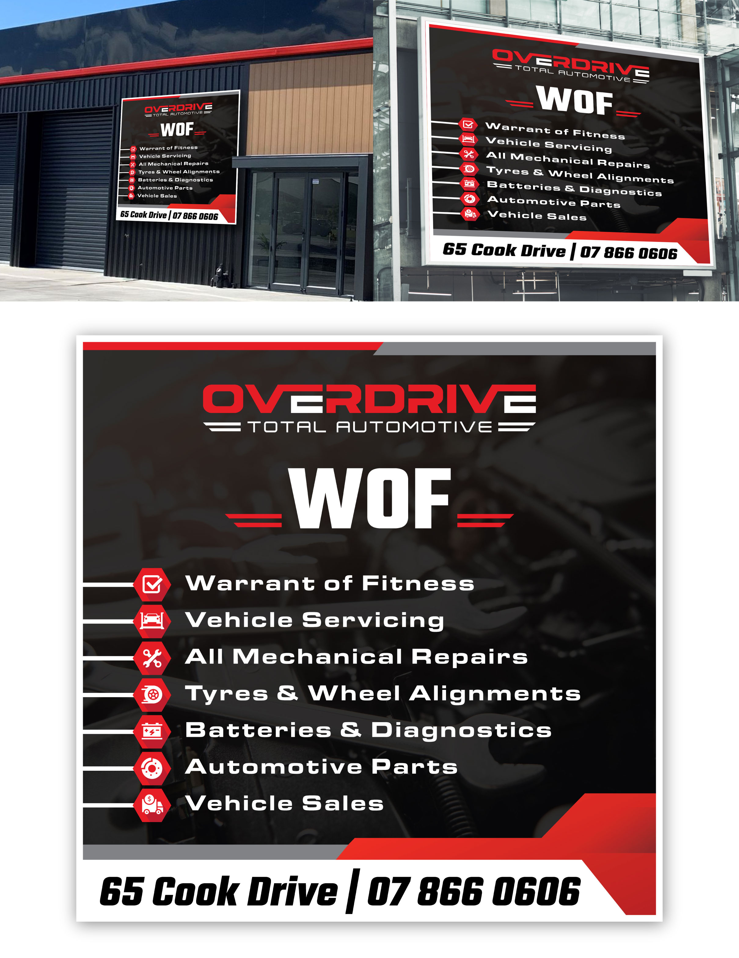 Signage Design by Fusionex Studio for this project | Design #26714173