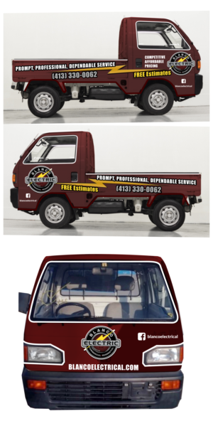 Blanco electric needs a wrap design for mini truck | Diseño de Rotulación de Vehículo por elveneclipse