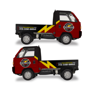 Blanco electric needs a wrap design for mini truck | Diseño de Rotulación de Vehículo por Radsky17