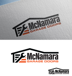 McNamara Garage Doors | Logo Design by sherman