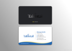 Visitenkarten-Design von Alaminenterprise für Australia Talentail Pty Ltd | Design: #26710123