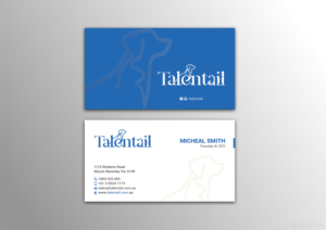 Visitenkarten-Design von Alaminenterprise für Australia Talentail Pty Ltd | Design: #26710242