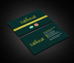 Business Card Design by Creations Box 2015 for Australia Talentail Pty Ltd | Design: #26712282