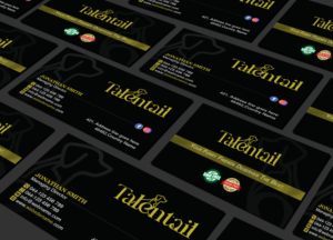 Business Card Design by Creations Box 2015 for Australia Talentail Pty Ltd | Design: #26712293