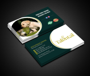 Business Card Design by Creations Box 2015 for Australia Talentail Pty Ltd | Design: #26712322