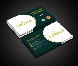 Business Card Design by Creations Box 2015 for Australia Talentail Pty Ltd | Design: #26712323
