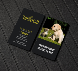 Business Card Design by Creations Box 2015 for Australia Talentail Pty Ltd | Design: #26712334