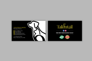 Business Card Design by Creations Box 2015 for Australia Talentail Pty Ltd | Design: #26712338