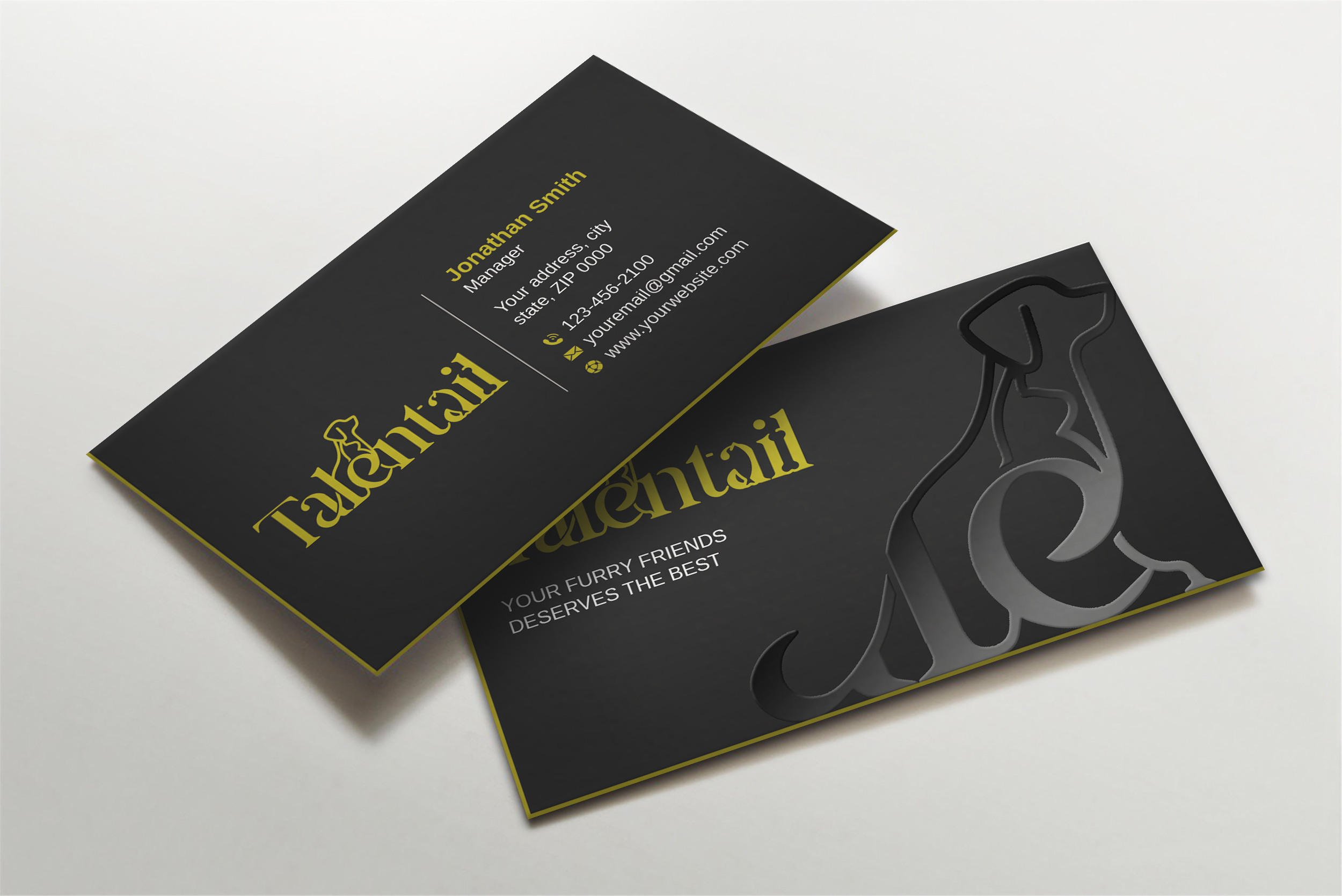 Business Card Design by LAXMI DESIGNHUB for Australia Talentail Pty Ltd | Design #26710385