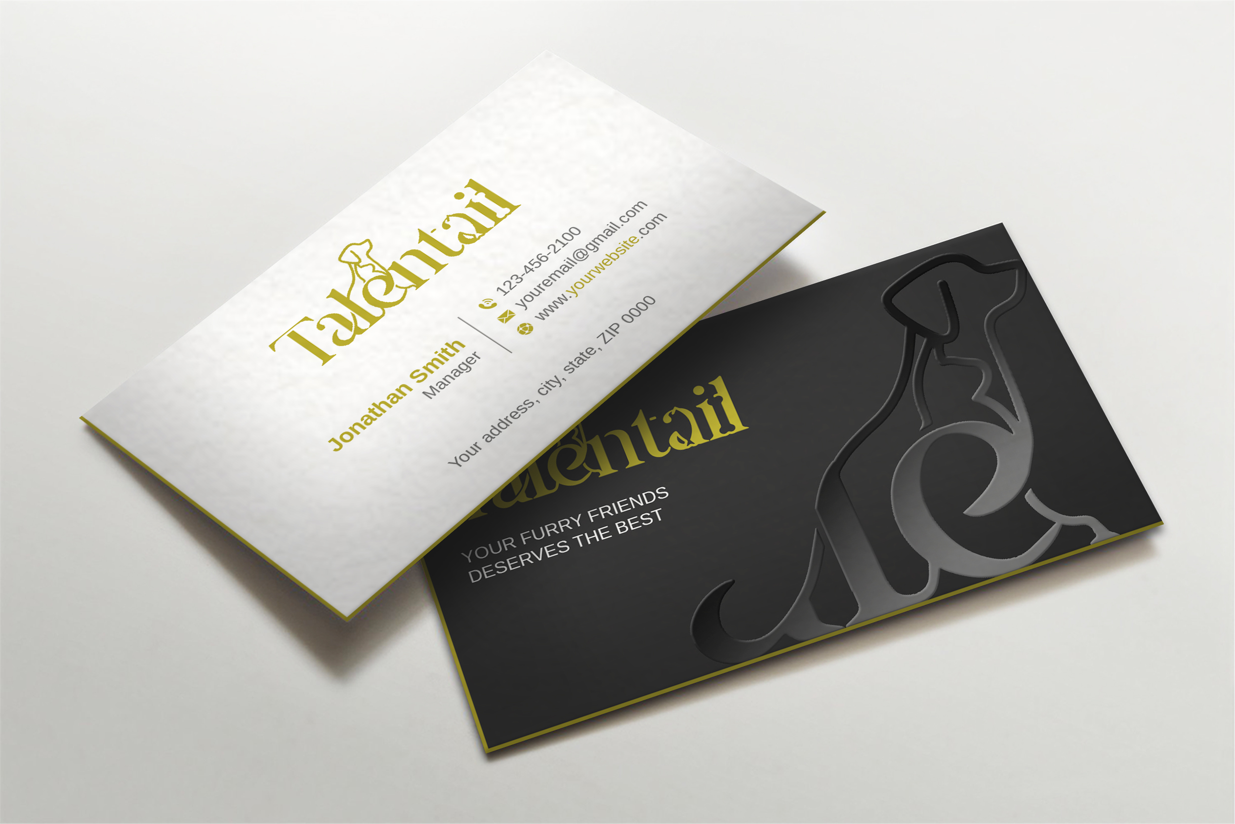Design de Carte de Visite par LAXMI DESIGNHUB pour Australia Talentail Pty Ltd | Design #26710387