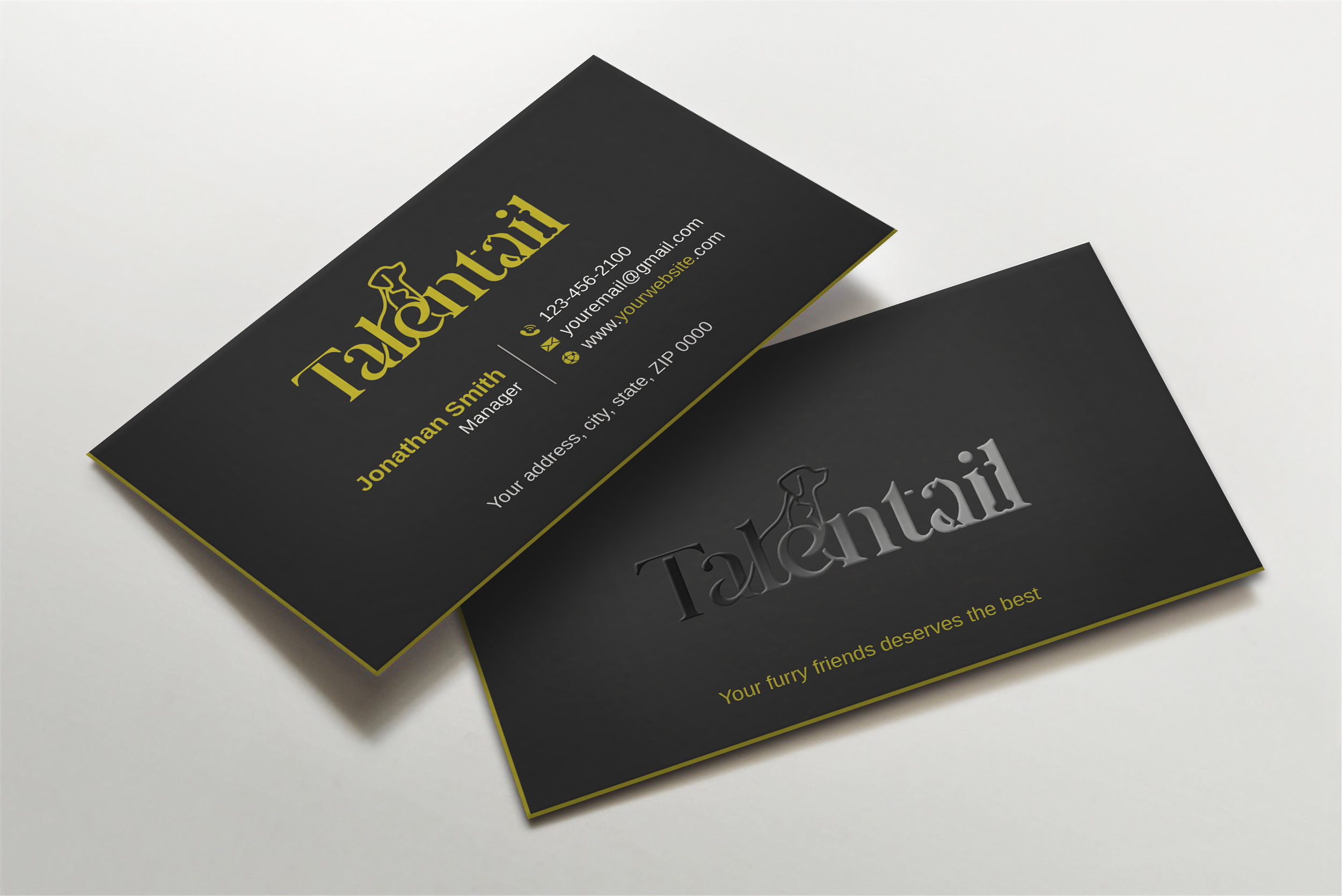 Business Card Design by LAXMI DESIGNHUB for Australia Talentail Pty Ltd | Design #26710390