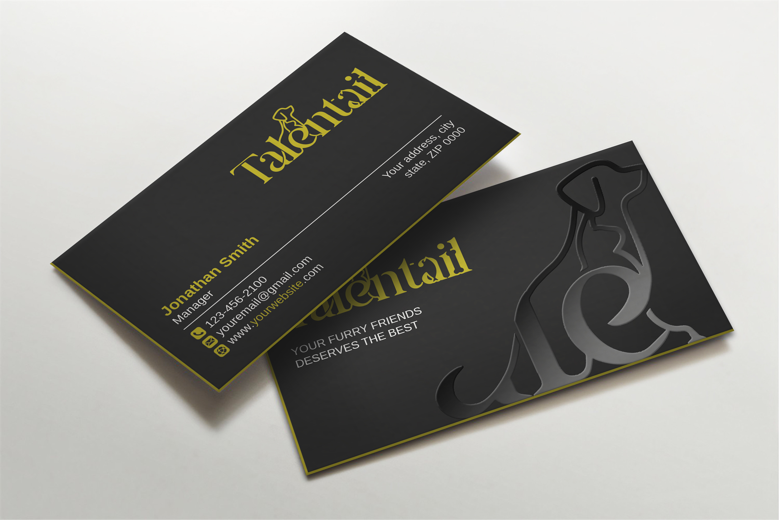 Business Card Design by LAXMI DESIGNHUB for Australia Talentail Pty Ltd | Design #26710392