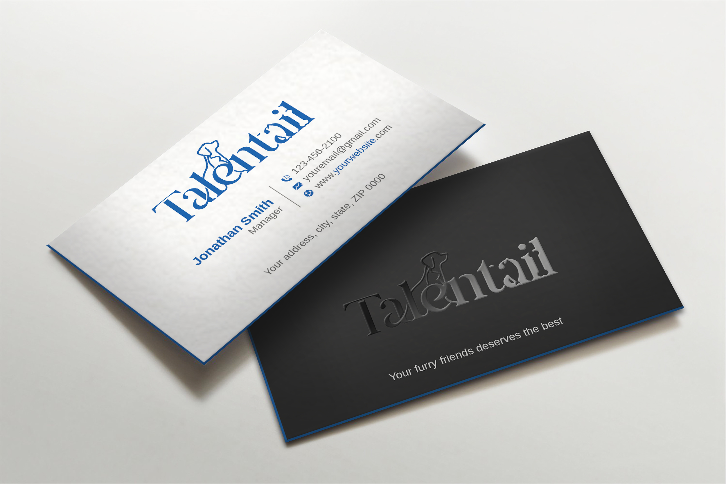 Business Card Design by LAXMI DESIGNHUB for Australia Talentail Pty Ltd | Design #26710393