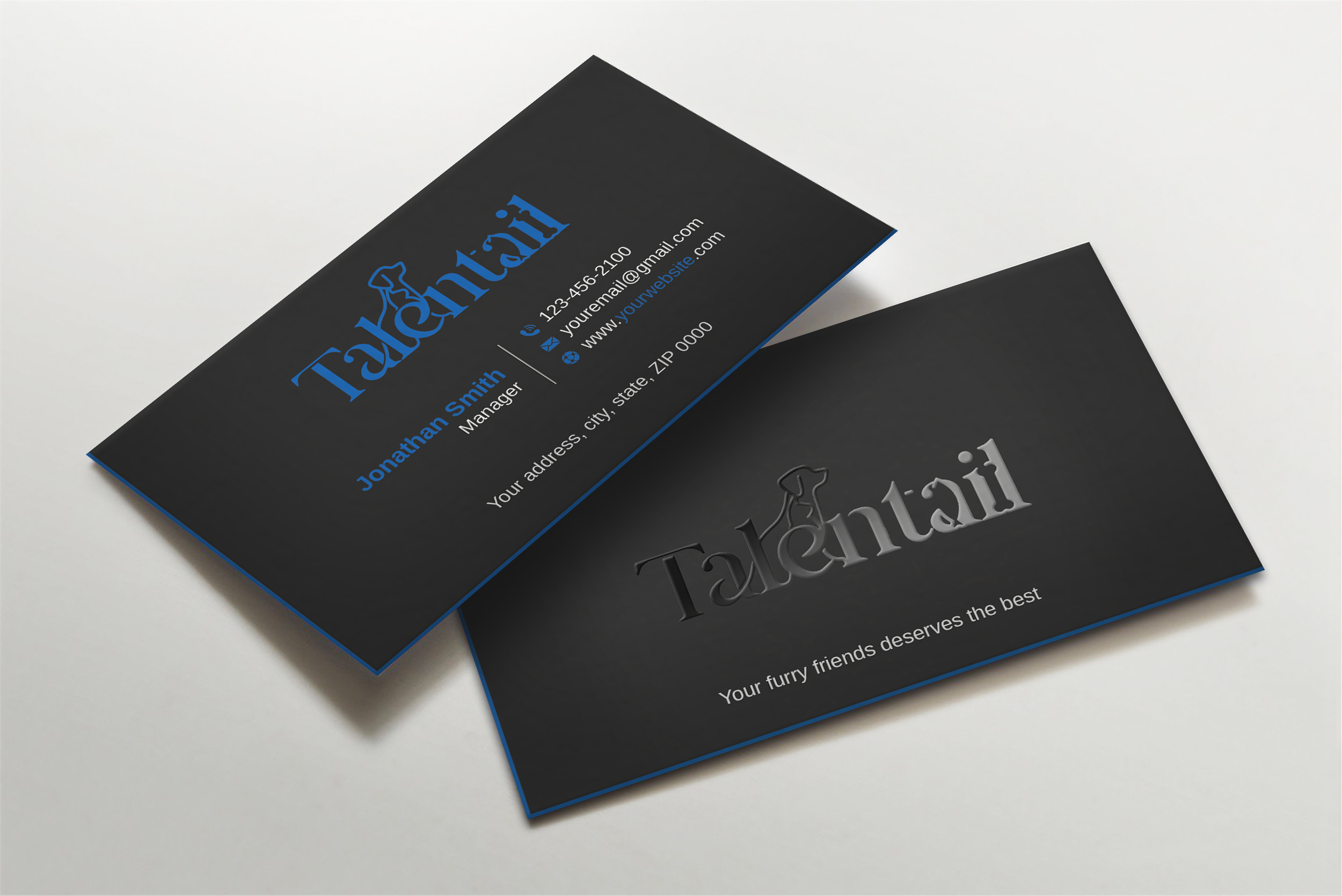 Business Card Design by LAXMI DESIGNHUB for Australia Talentail Pty Ltd | Design #26710397