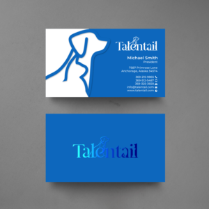 Talentail business card | Business Card Design by chandrayaan.creative