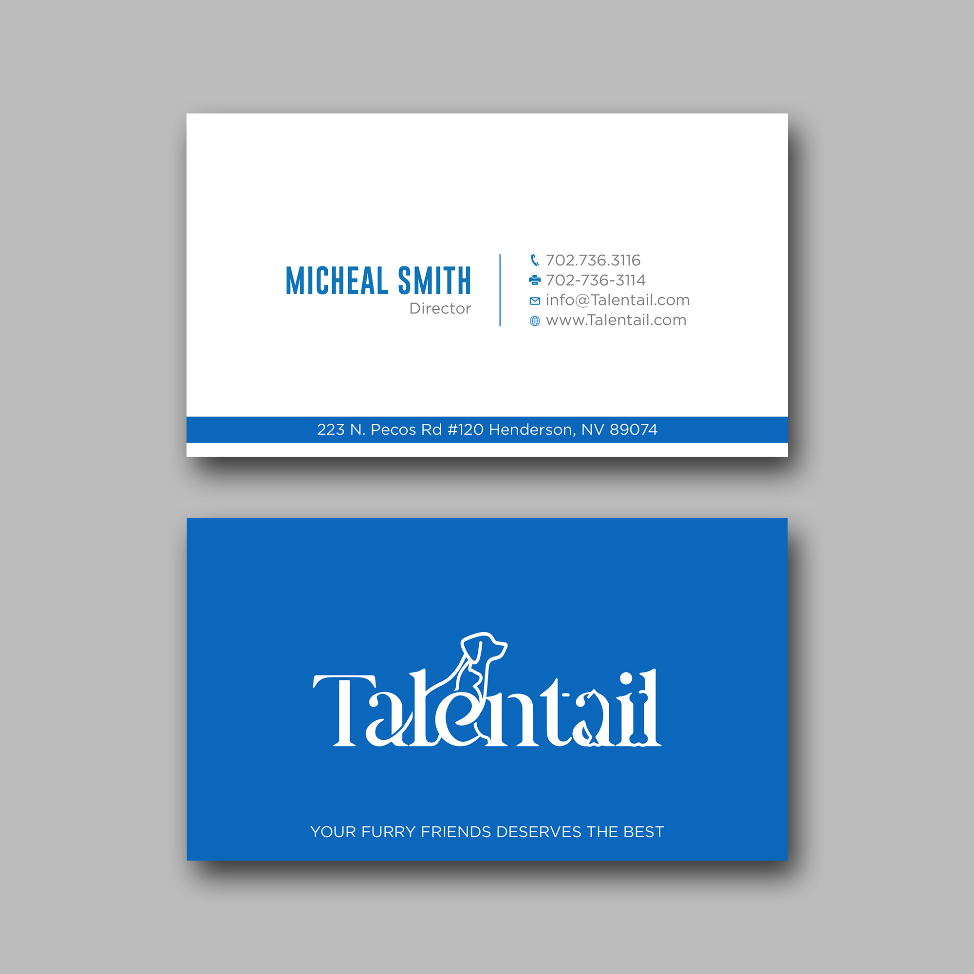 Business Card Design by Tripti Ranjan Gain for Australia Talentail Pty Ltd | Design #26716529