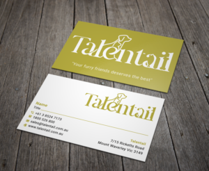 Visitenkarten-Design von B. M. BILLAL HOSSAIN für Australia Talentail Pty Ltd | Design: #26716790