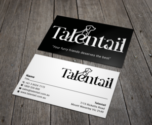 Visitenkarten-Design von B. M. BILLAL HOSSAIN für Australia Talentail Pty Ltd | Design: #26716846