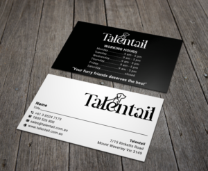 Visitenkarten-Design von B. M. BILLAL HOSSAIN für Australia Talentail Pty Ltd | Design: #26717028