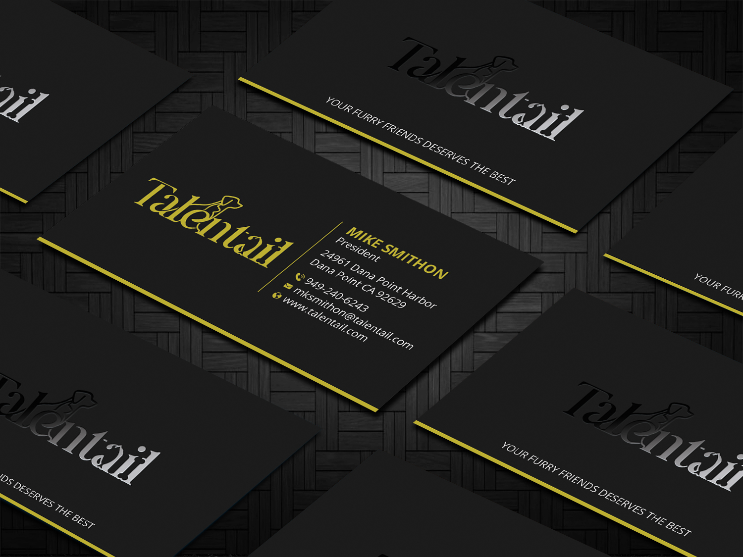 Visitenkarten-Design von DesignShout für Australia Talentail Pty Ltd | Design #26715616