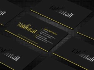 Visitenkarten-Design von DesignShout für Australia Talentail Pty Ltd | Design: #26715618